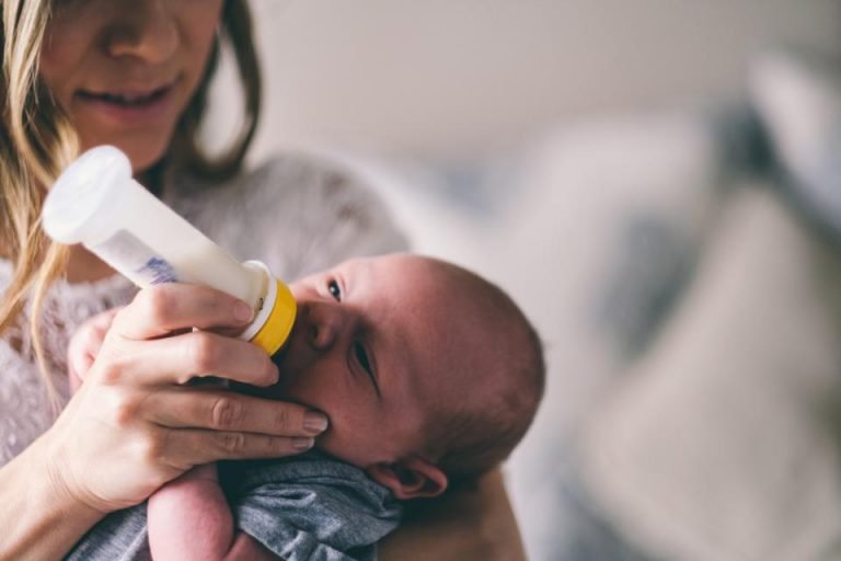 Parent and child connecting during everyday routine