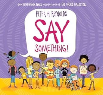 Say Something children's picture book
