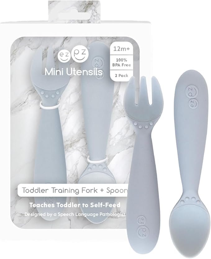 Toddler training fork and utensil set
