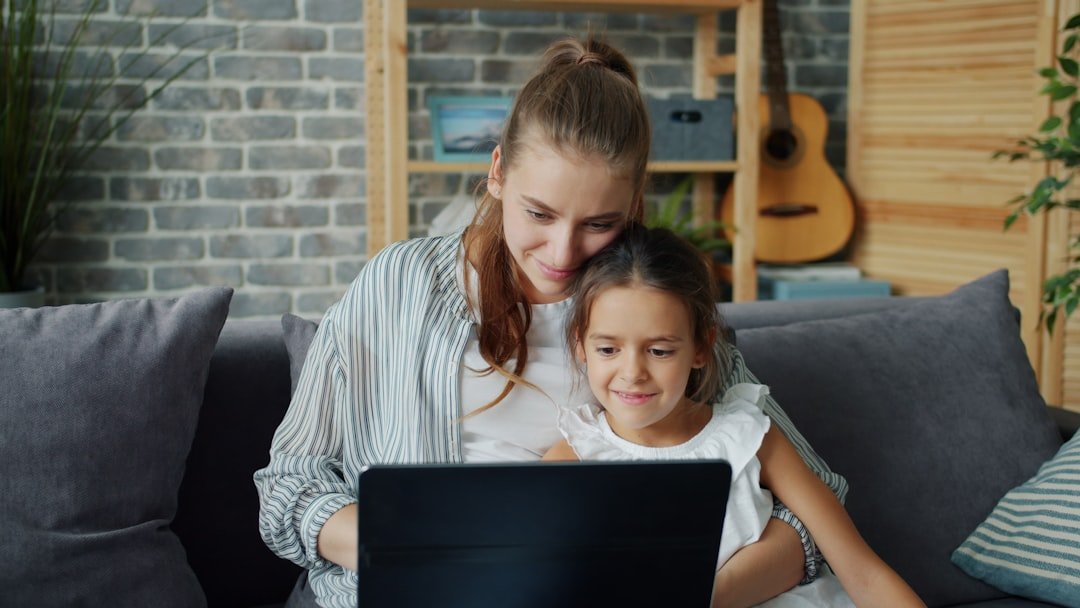 Parent participating in virtual feeding therapy session